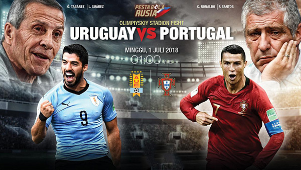Prediksi Pertandingan Sepakbola Timnas Uruguay VS Timnas Portugal